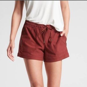 Athleta Women's Brick Red Cargo Shorts